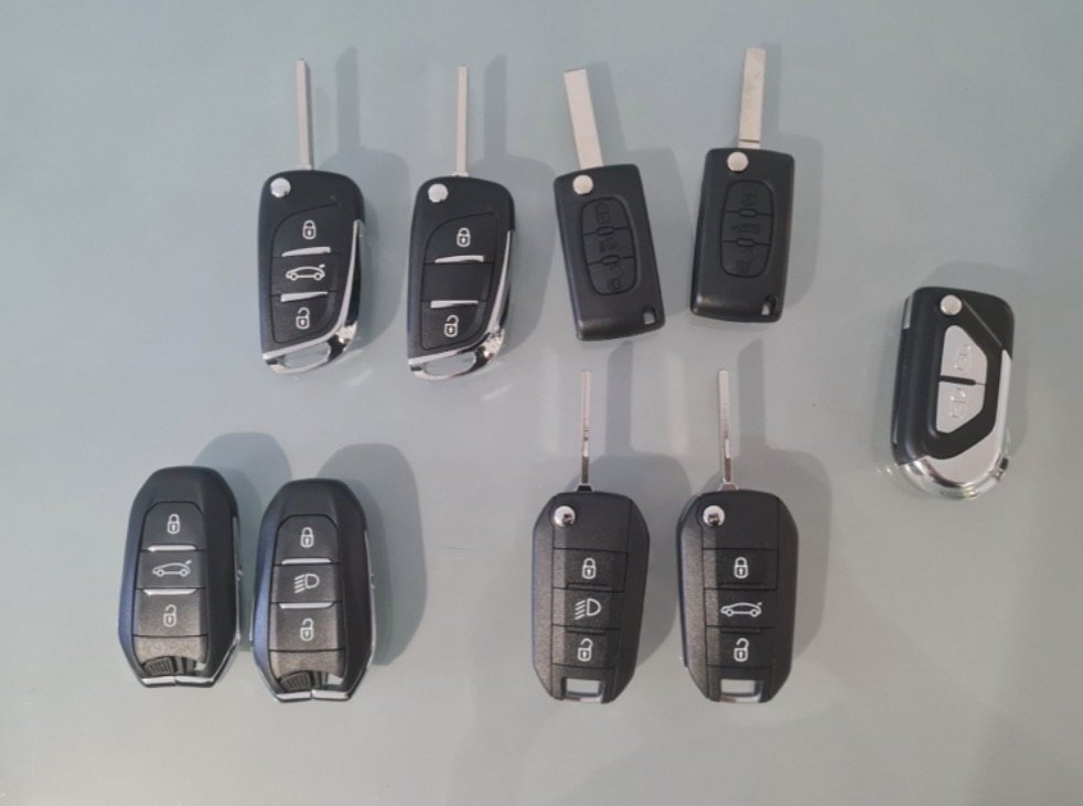 Cartes de démarrage Renault main libre 3 boutons — Espace 4, Laguna 2, VelSatis